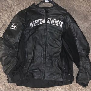 2XL Speed and Strength Men’s Motor Cycle Jacket